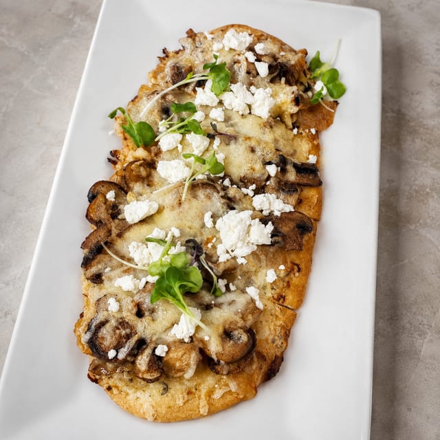 Mushroom Flatbread.
